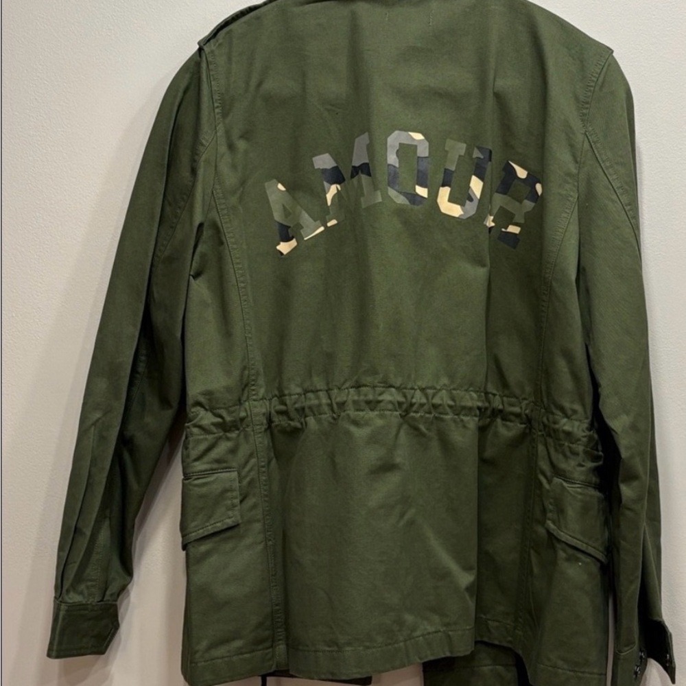 Zadig & Voltaire Olive Green Utility Jacket - Picture 3 of 14